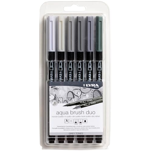 lyra-aqua-brush-duo-feutres-pinceau-double-pointe-aquarelle-set-6-couleurs-paste image 7