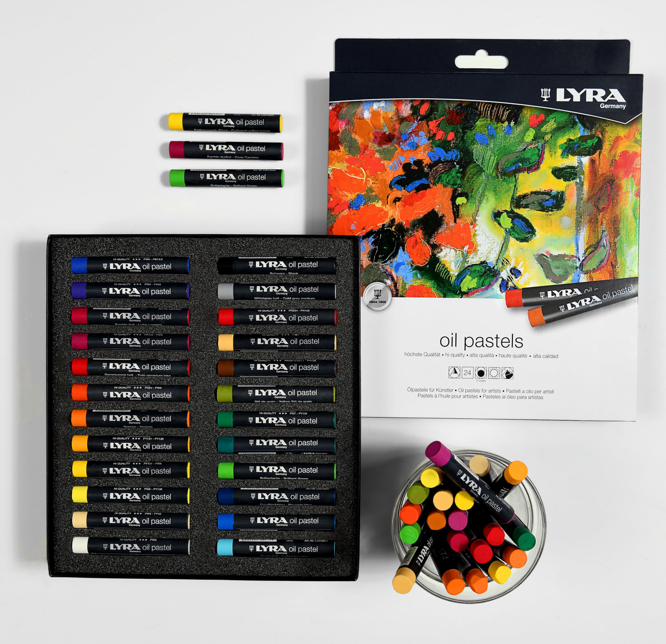 lyra-oil-pastels-tui-de-24-pastels-l-huile-assortis-diam-tre-11-mm image 4