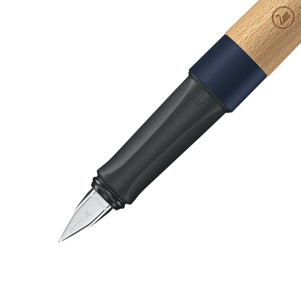 stabilo-grow-stylo-plume-rechargeable-bleu-myrtille-bois-de-h-tre image 2