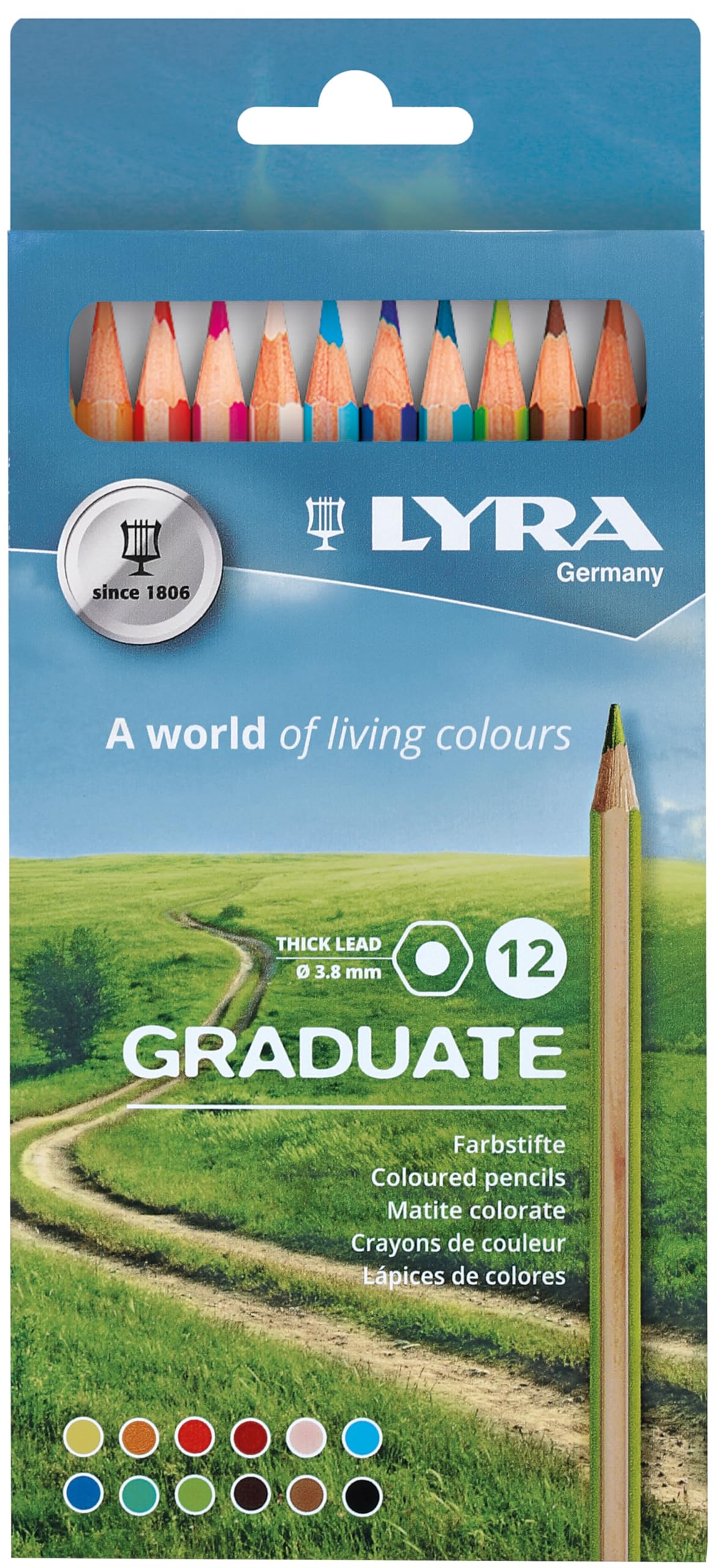 lyra-graduate-permanent-tui-24-crayons-de-couleur image 8
