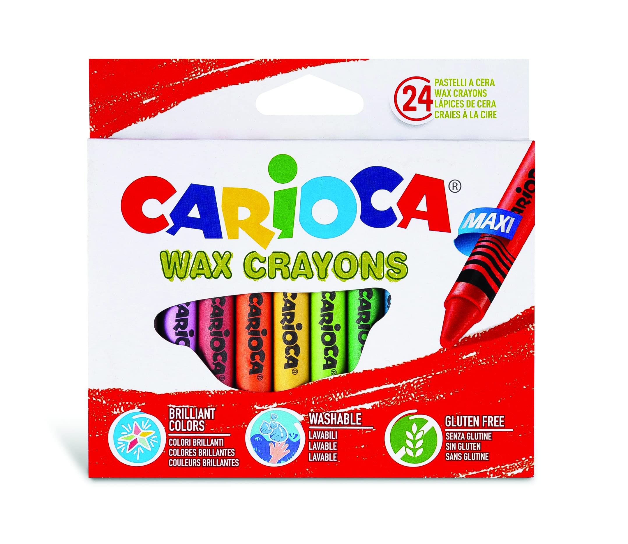 carioca-maxi-bo-te-de-50-crayons-de-cire-pointe-12-mm-couleurs-vives-lavables image 5