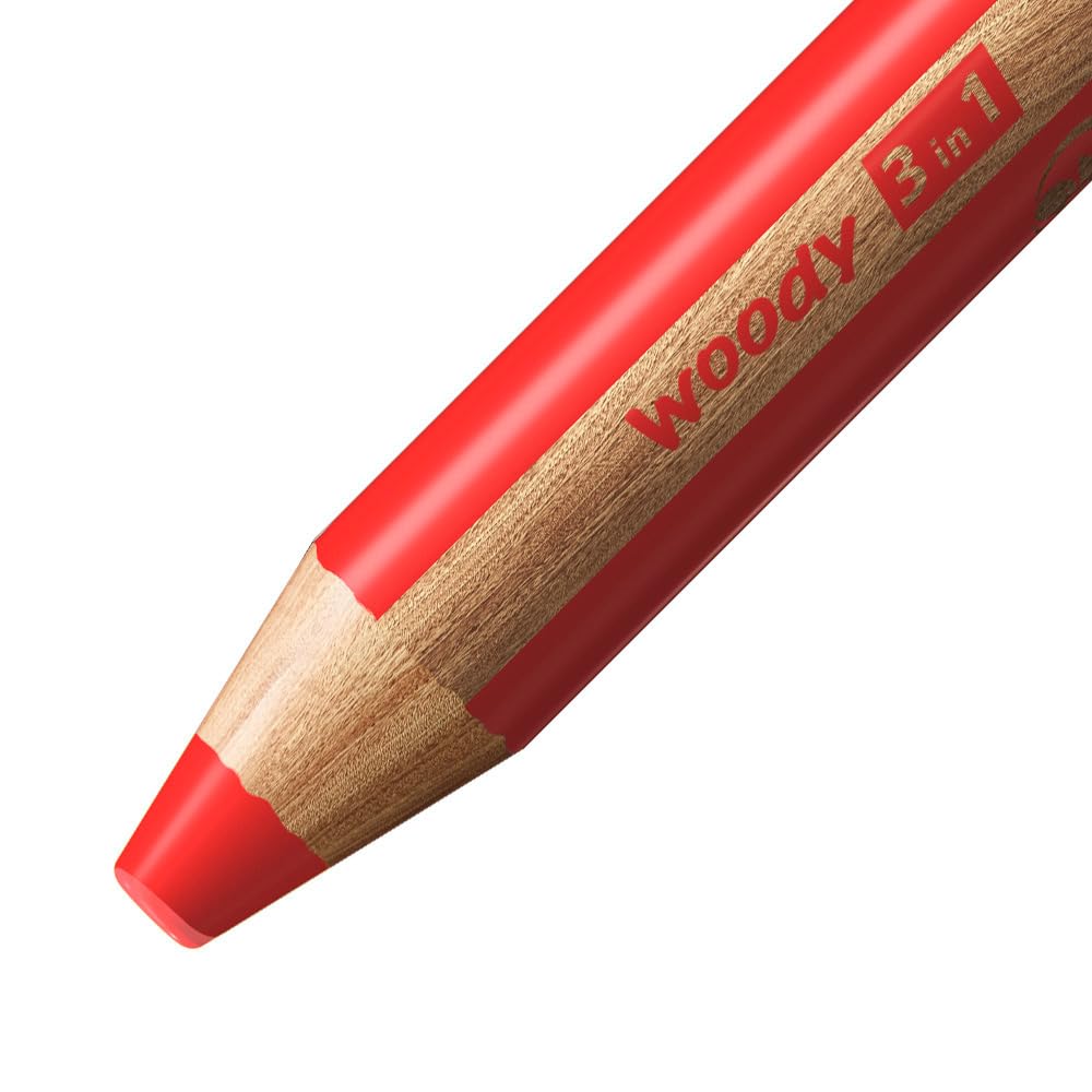 stabilo-woody-3-in-1-arty-tui-carton-de-18-crayons-de-couleur-multi-usages-pince image 3