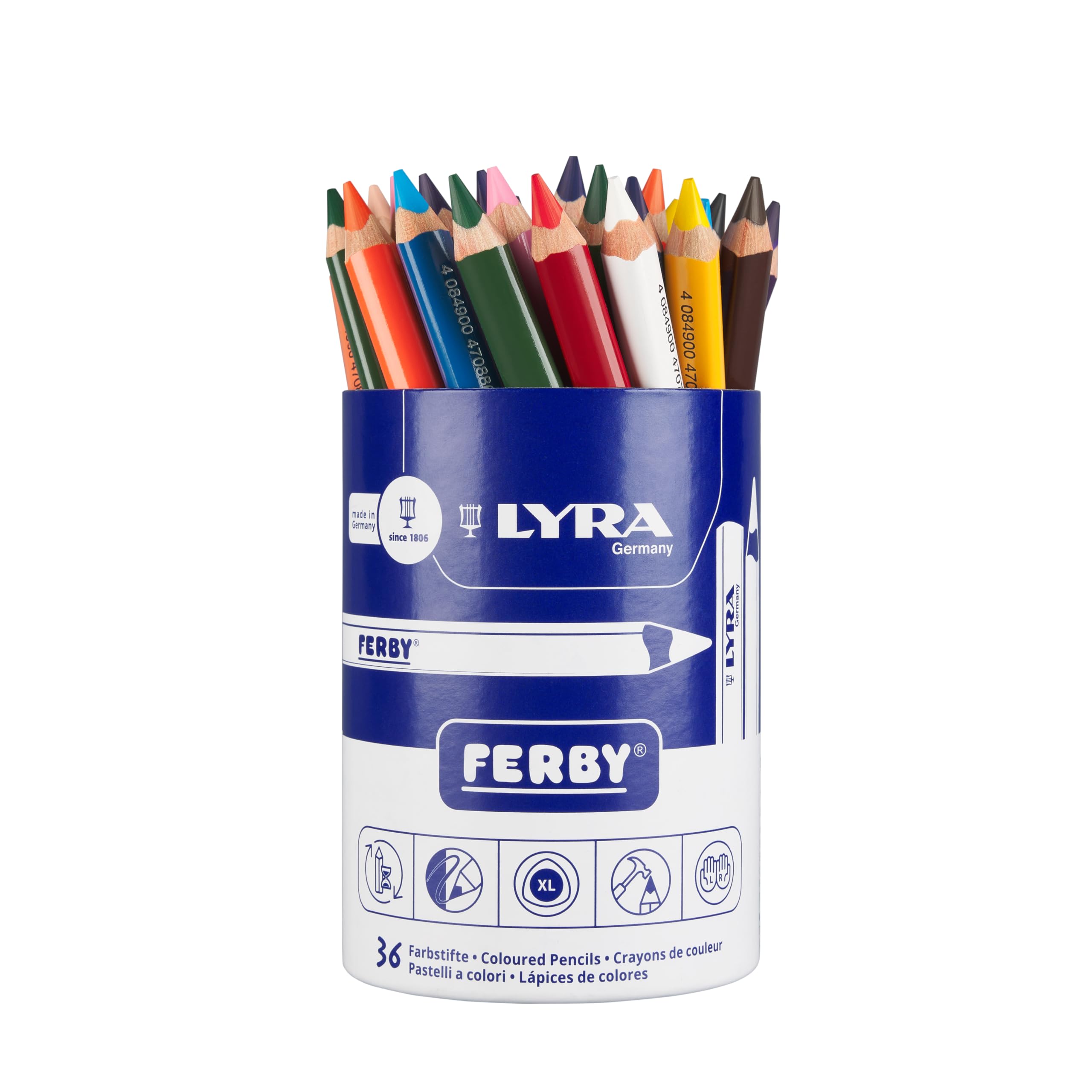 lyra-ferby-pot-de-18-crayons-de-couleur-triangulaires-ergonomiques-mine-6-3-mm image 7
