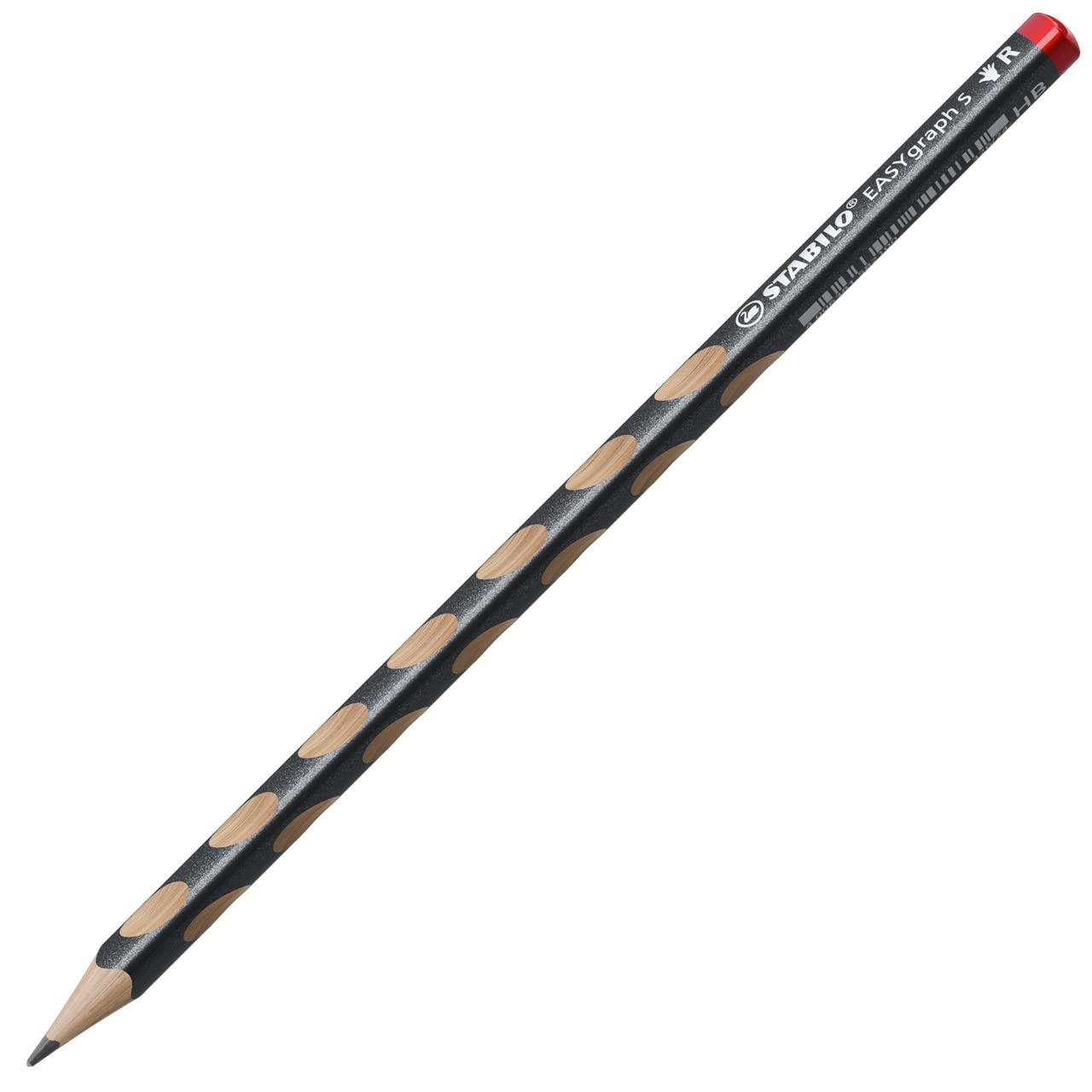 stabilo-easygraph-s-metallic-edition-crayon-papier-ergonomique-hb-pot-de-48-36-d image 2