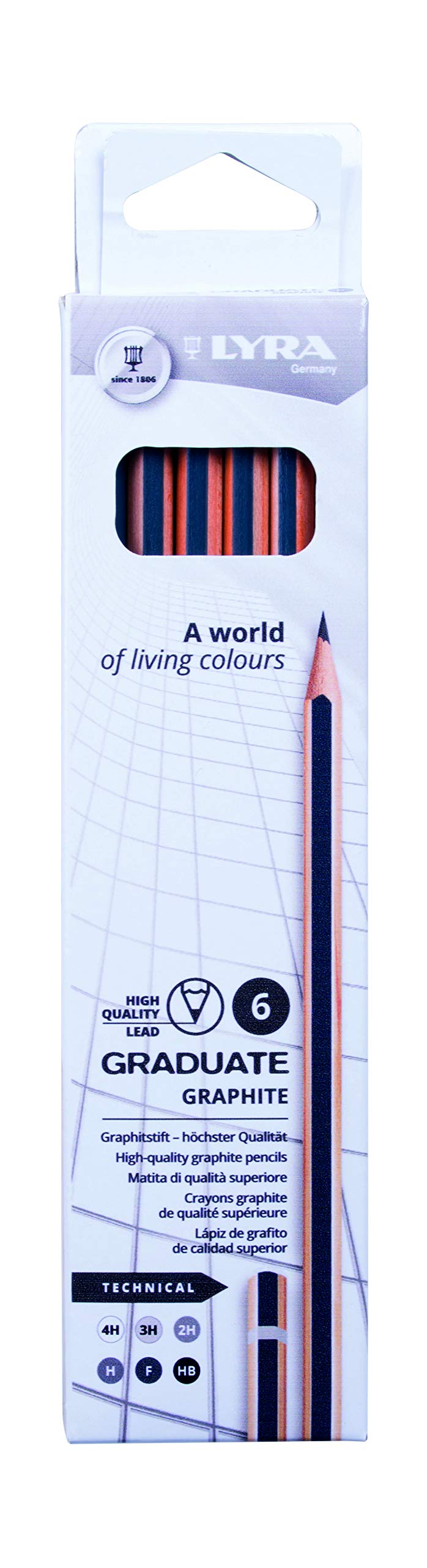 lyra-graduate-graphite-tui-6-crayons-graphite-technical image 1