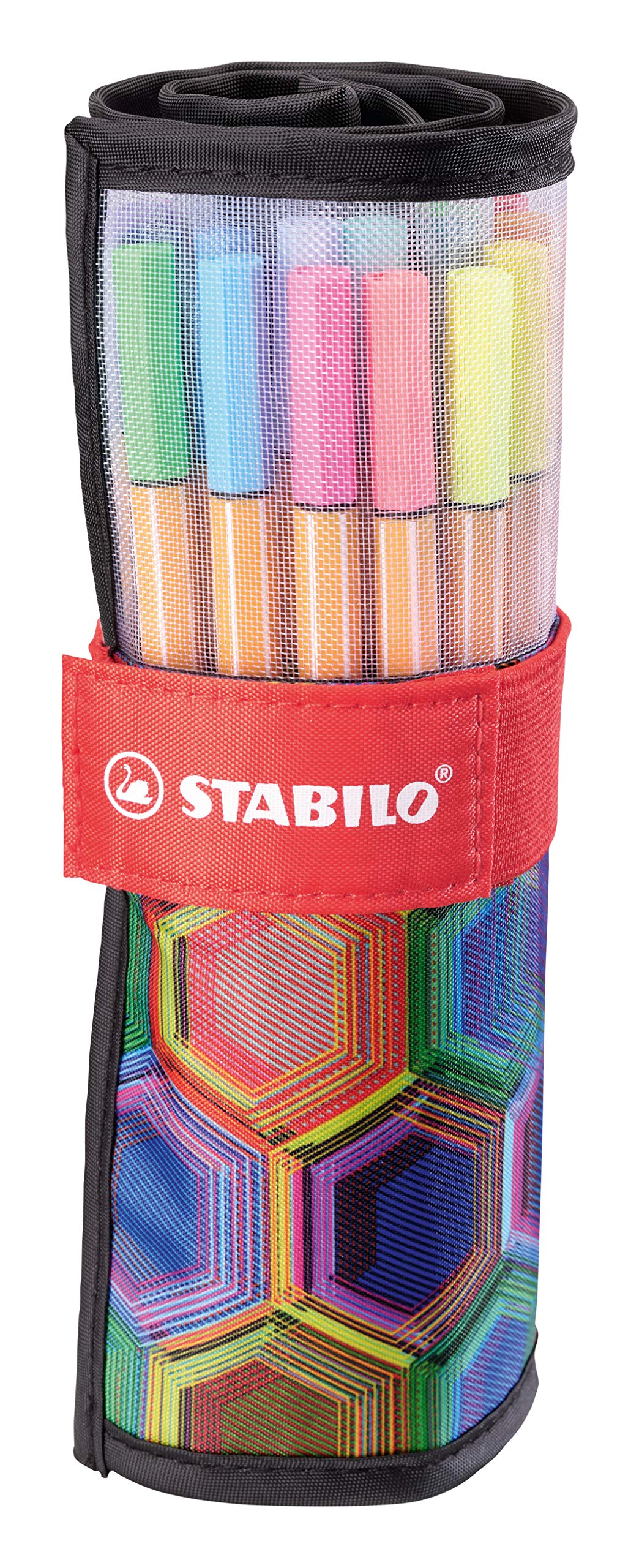 stabilo-point-88-rollerset-de-25-feutres-pointe-fine-0-4-mm-gamme-arty image 1
