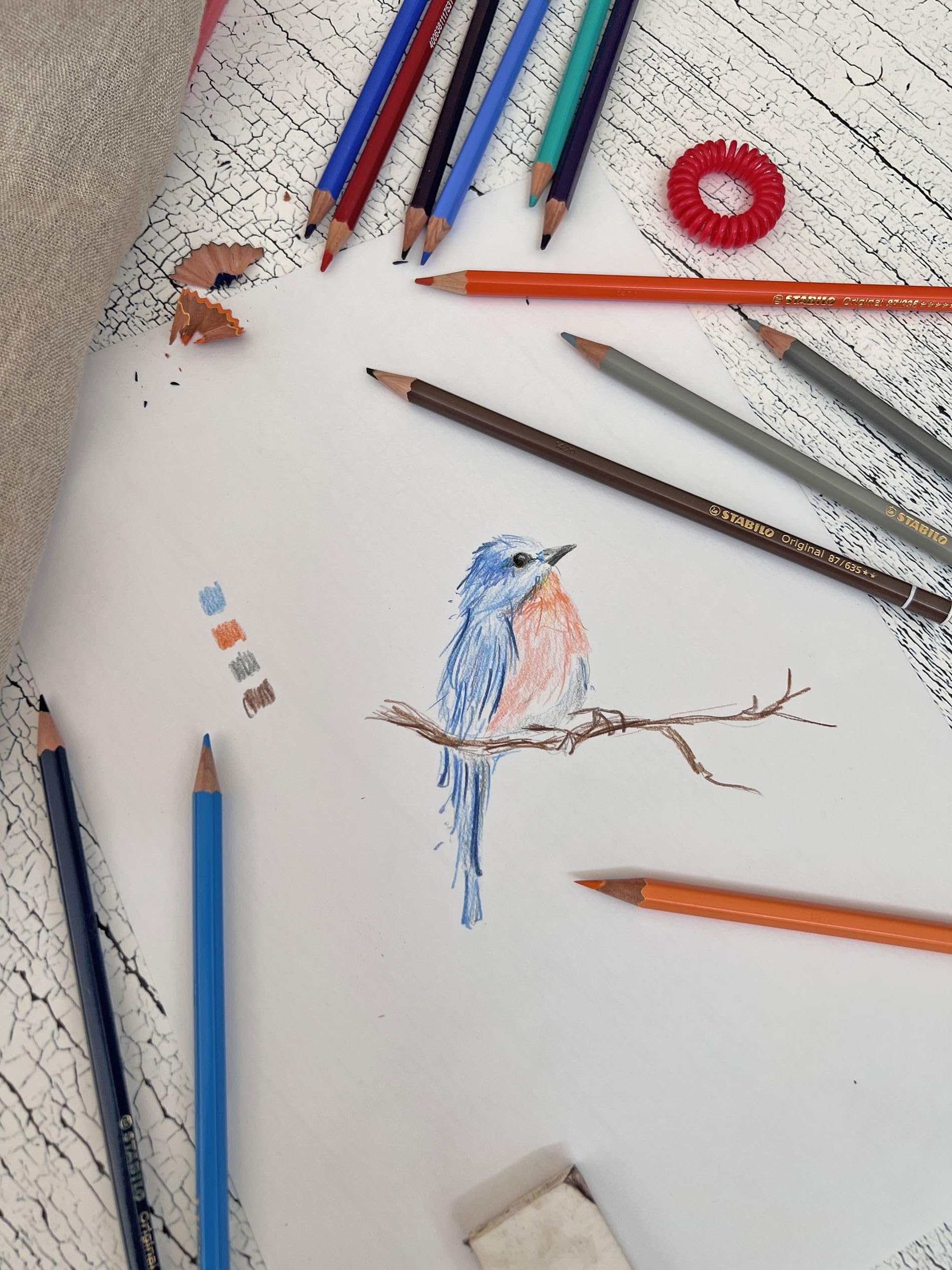 stabilo-original-arty-crayon-de-couleur-mine-fine-bo-te-m-tal-x-38 image 6