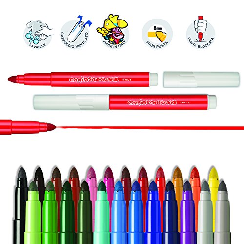 carioca-bravo-maxi-42444-pot-48-marqueurs-grosse-pointe-6-mm-cole image 4