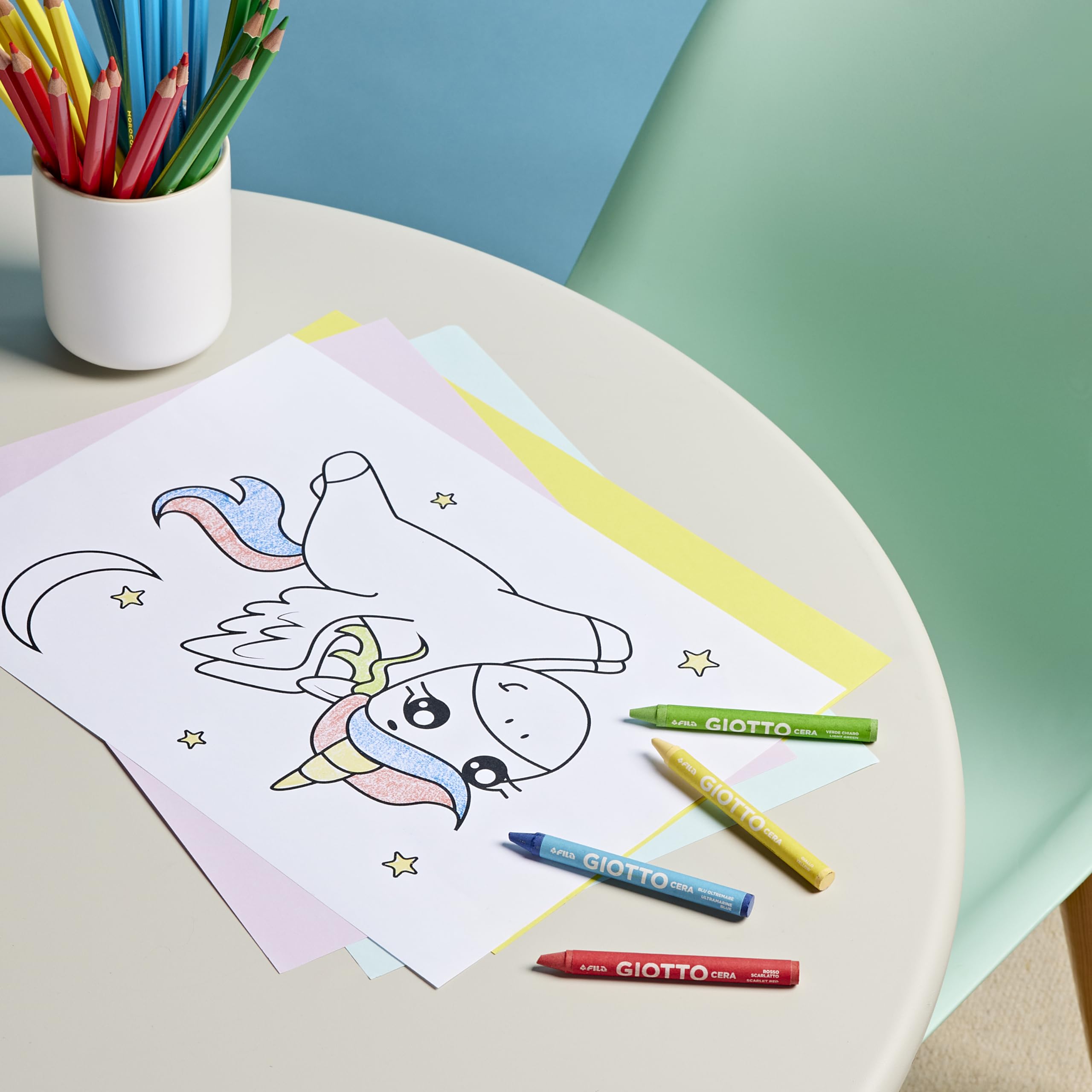 giotto-cera-party-gift-lot-10-bo-tes-de-4-crayons-cire-assortis image 6