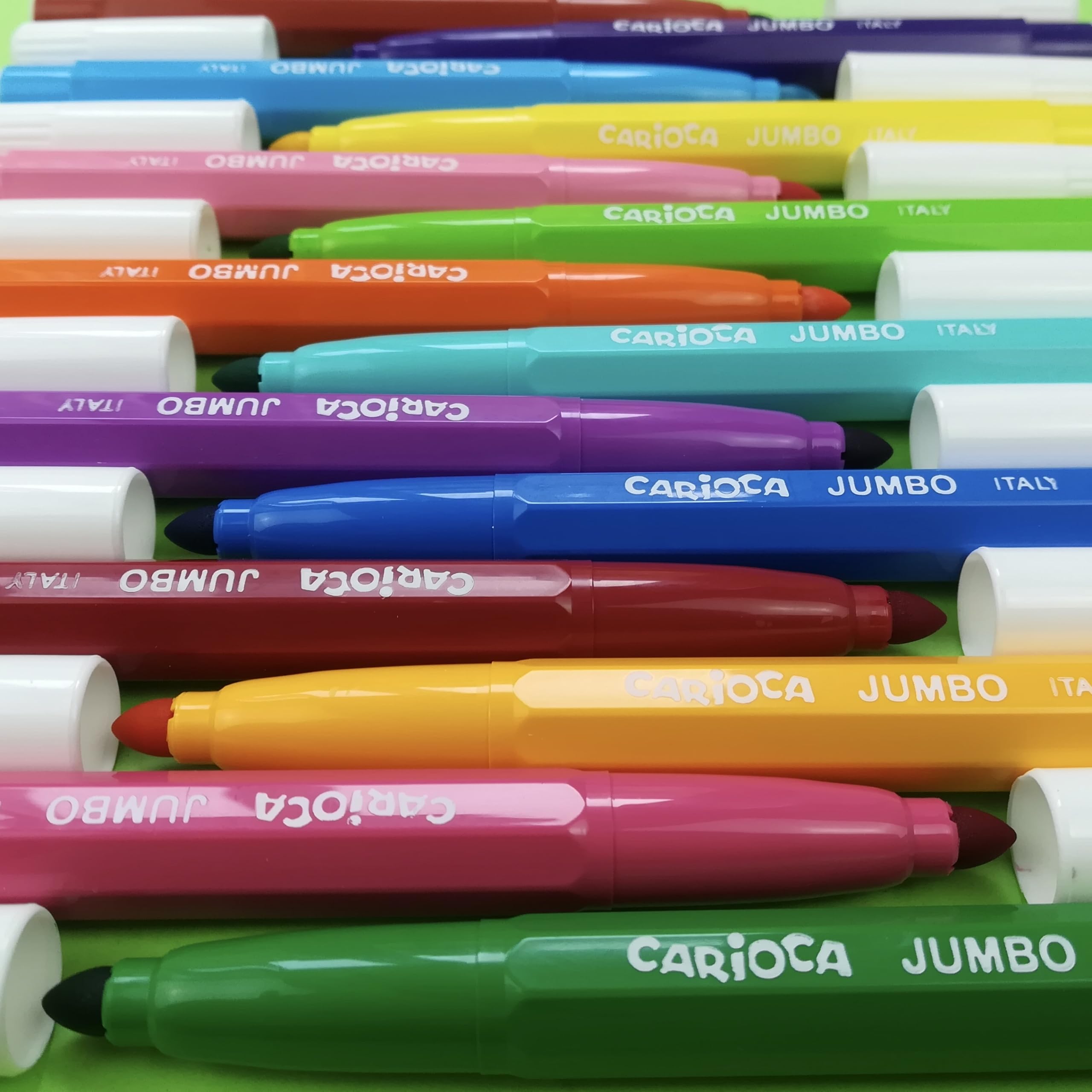 carioca-jumbo-lot-de-40-marqueurs-super-lavables-pointe-maxi-6-mm-couleurs-assor image 3