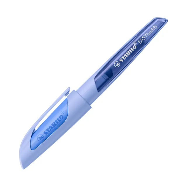 stabilo-easybuddy-stylo-plume-ergonomique-rechargeable-plume-m-nuage-de-bleu image 1