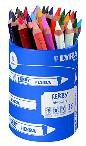 lyra-ferby-pot-de-36-crayons-de-couleur-mine-6-3-mm-corps-triangulaire-ergonomiq image 8