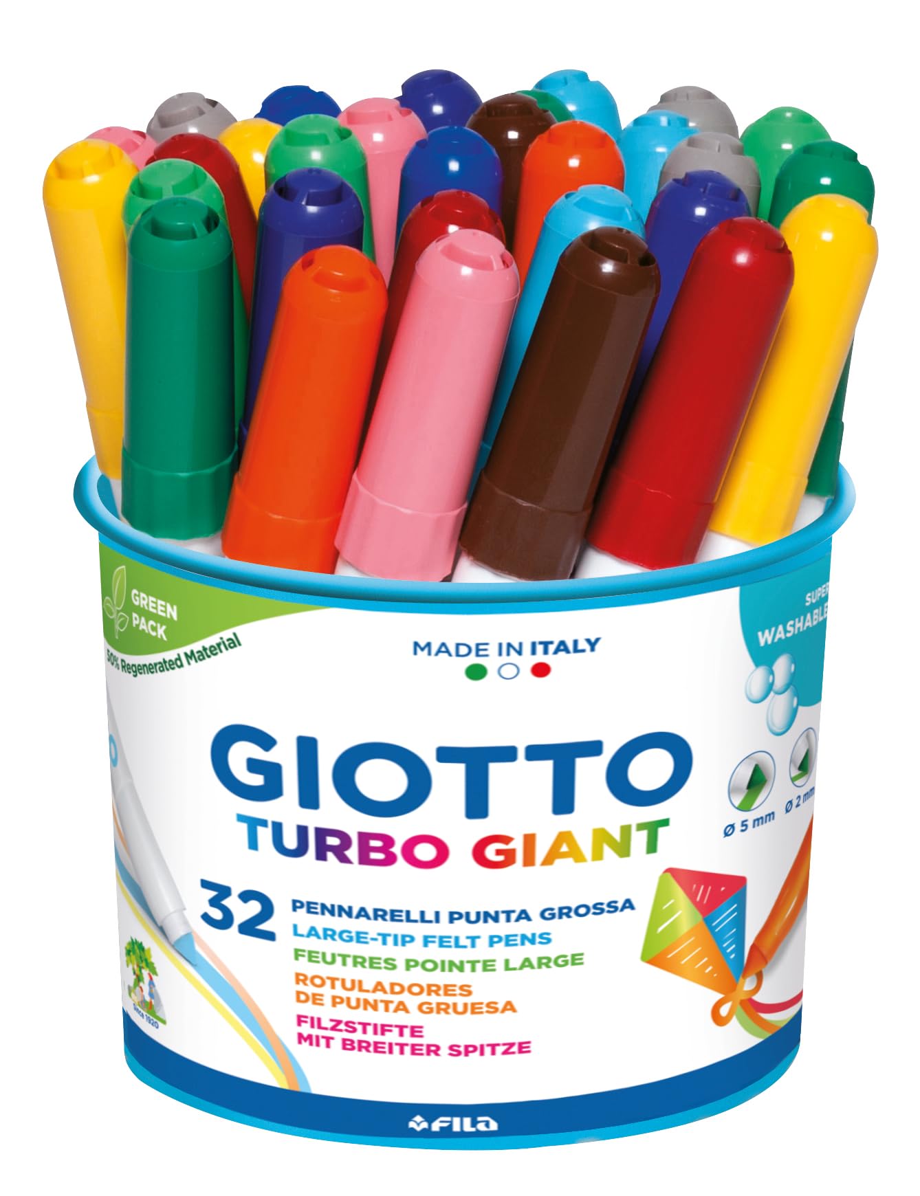 giotto-turbo-giant-fluo-feutre-extra-large-pointe-7-5-mm-tui-6 image 5