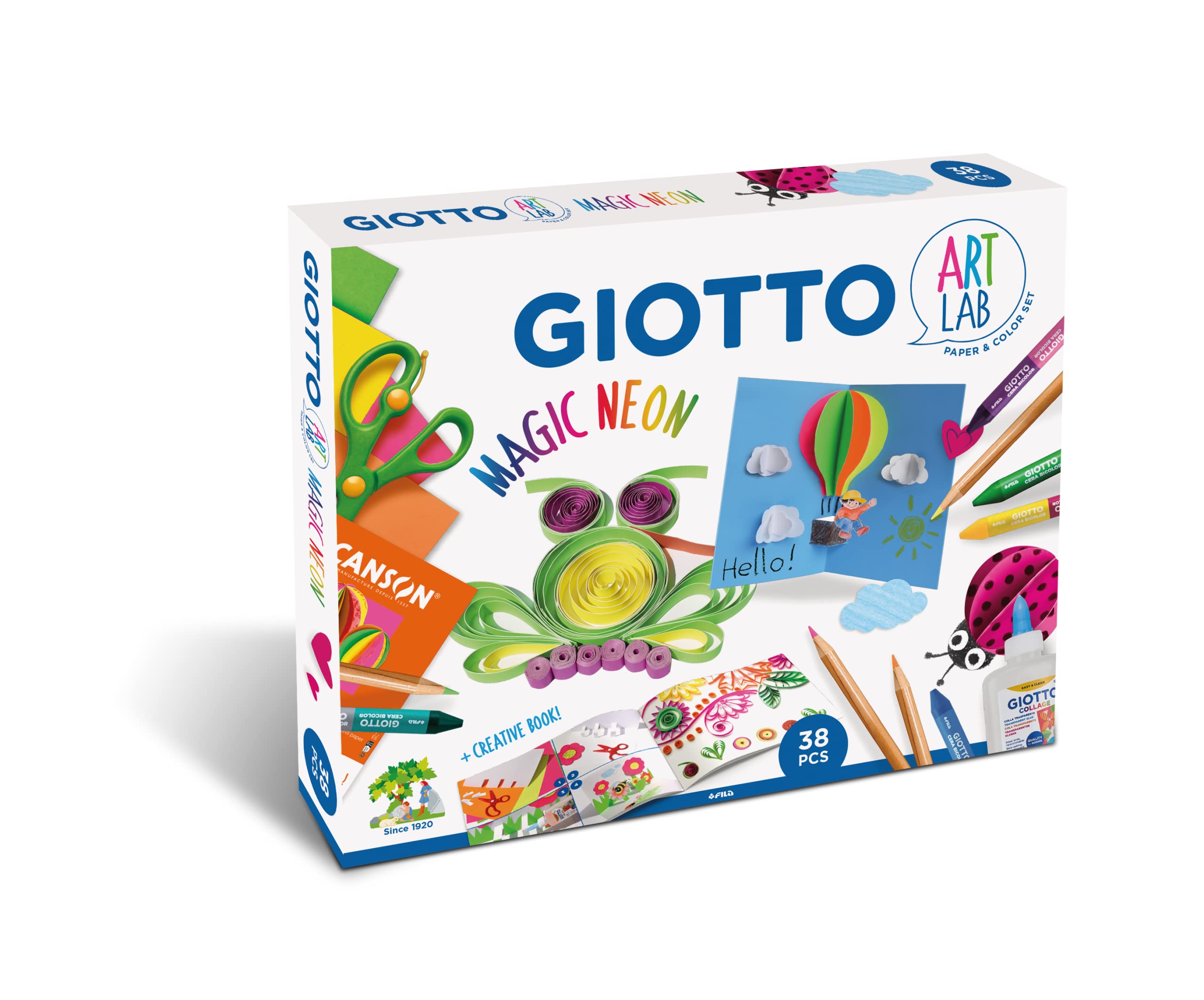 giotto-art-lab-magic-neon-kit-cr-atif-quilling-et-cartes-3d-fluo image 2