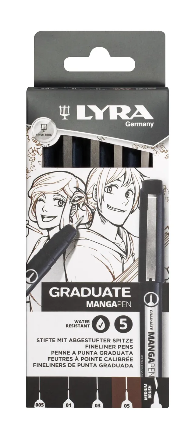 lyra-graduate-mangapen-tui-5-stylos-calibr-s-manga image 1