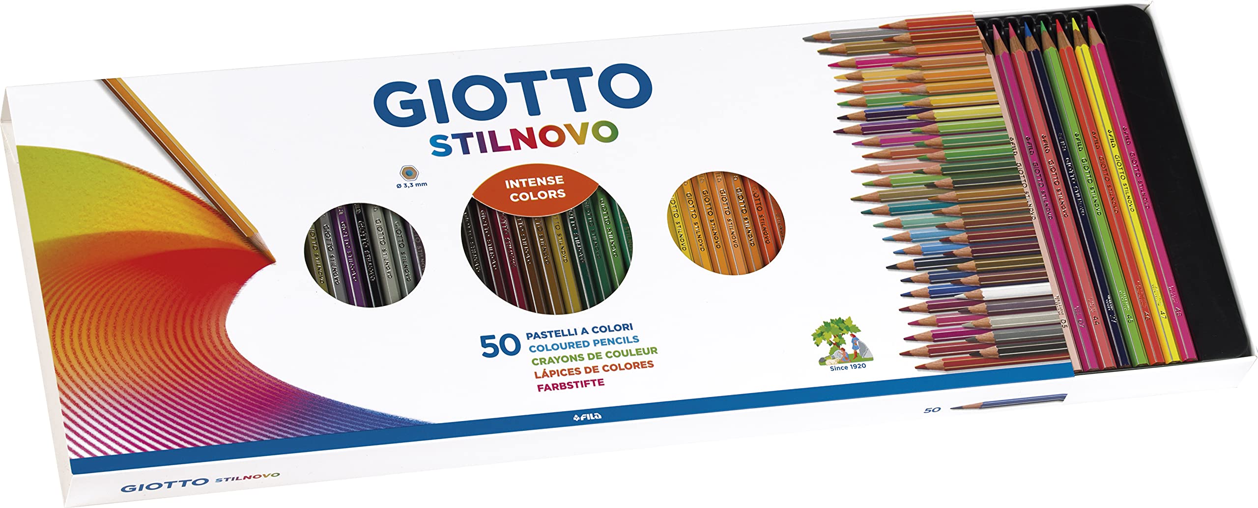 giotto-stilnovo-bo-te-de-50-crayons-de-couleur-3-3-mm-1-taille-crayon image 3