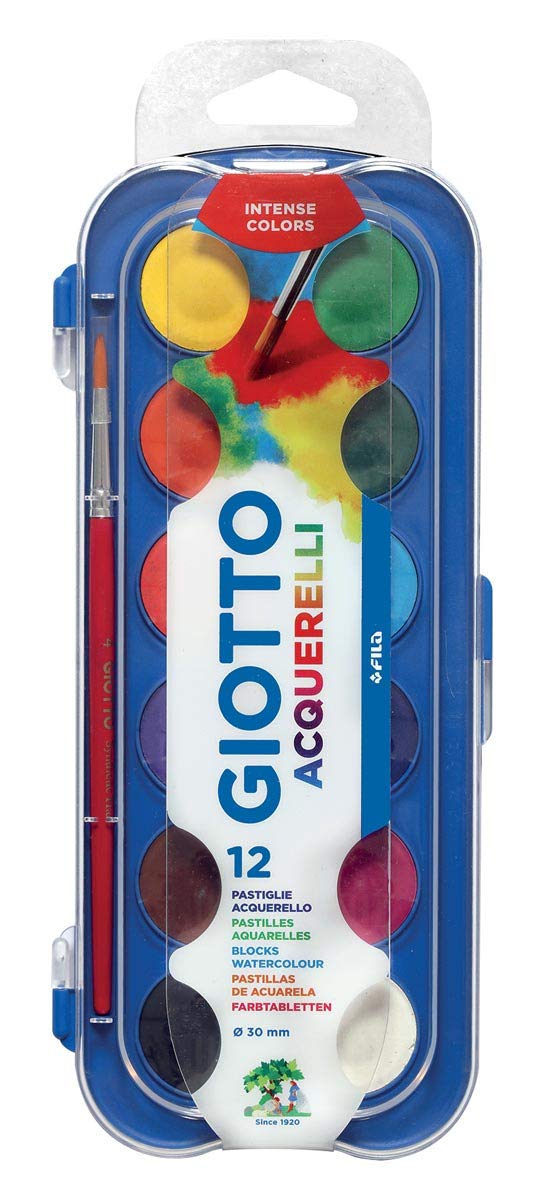 giotto-acquerelli-bo-te-12-pastilles-de-gouache-1-pinceau image 4