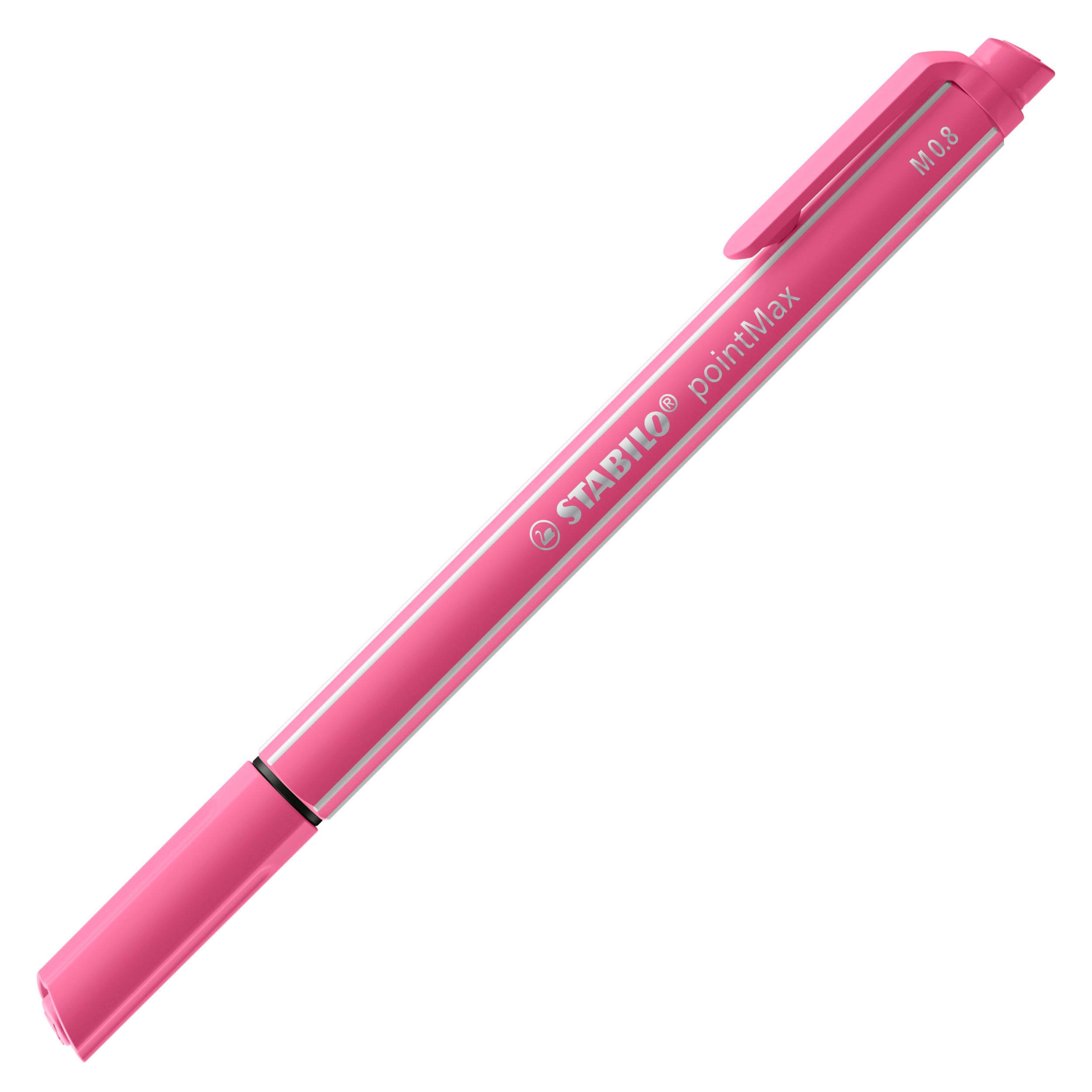 stabilo-pointmax-tui-carton-8-feutres-d-criture-0-8-mm-pastel image 2