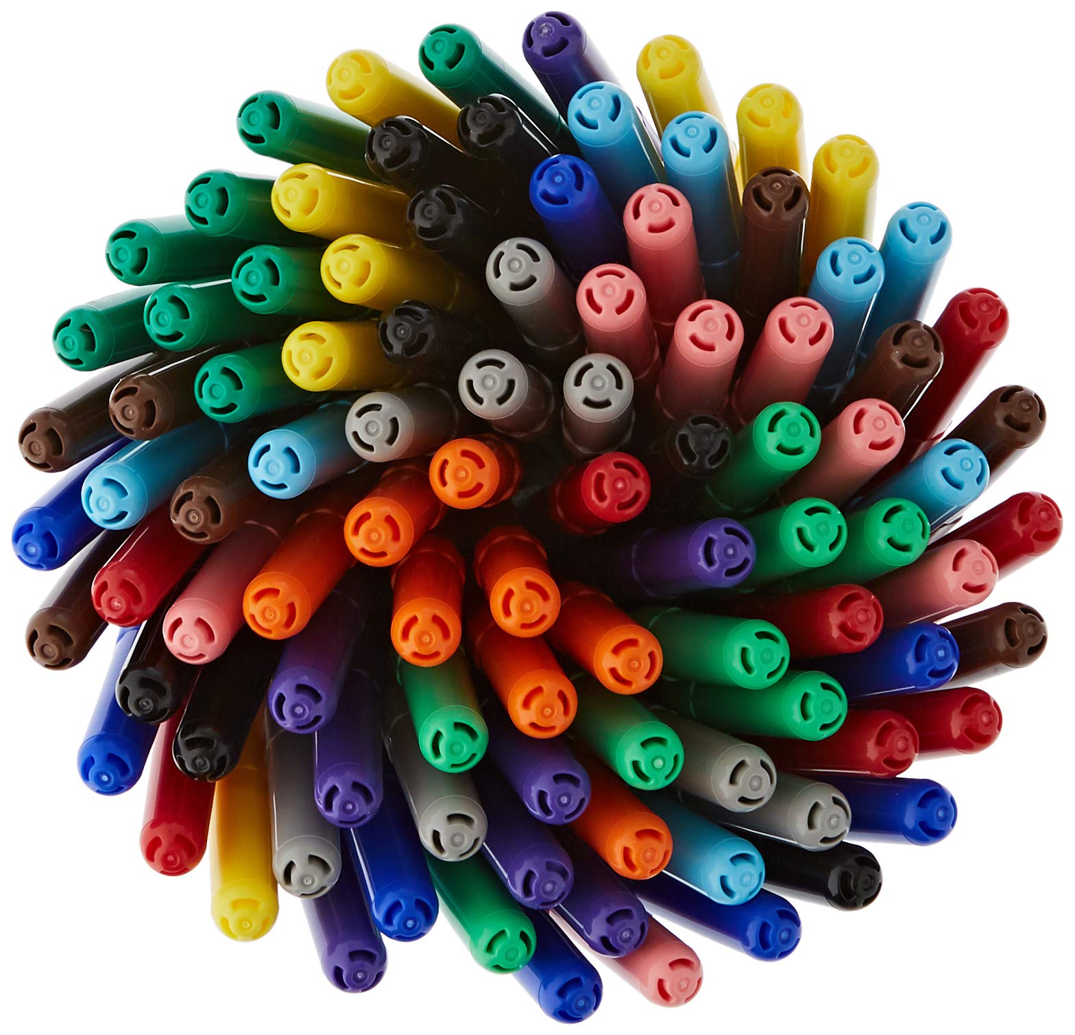 giotto-turbo-color-25926-pot-de-96-feutres-pointe-polyester-2-8-mm-encre-non-tox image 3