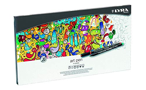 lyra-art-pen-hi-quality-bo-te-m-tal-30-feutres-fins-aquarellables image 7