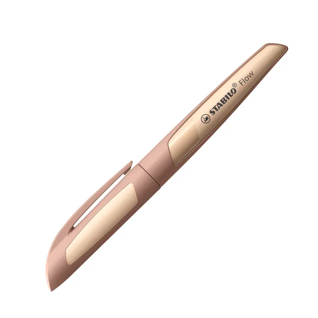 stabilo-flow-stylo-plume-rechargeable-beige-ros image 1