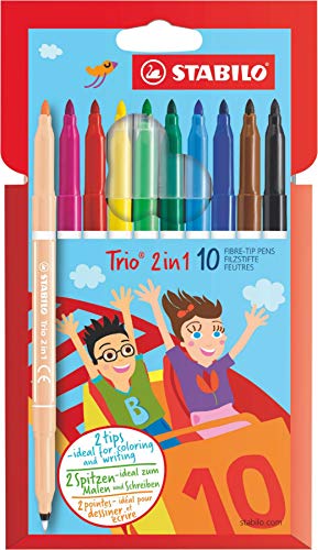 stabilo-trio-a-z-2in1-tui-carton-10-feutres-double-pointe-assortis image 4