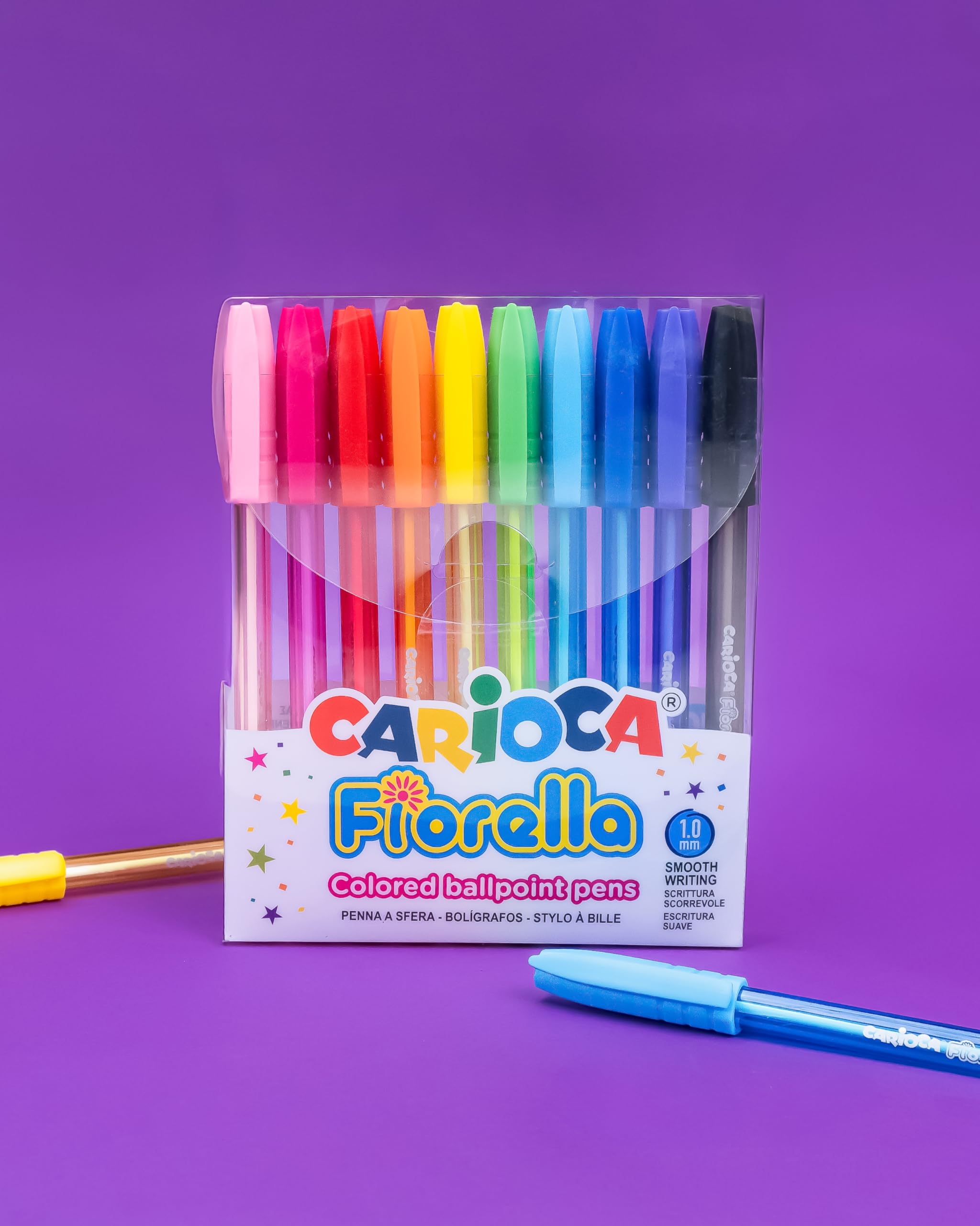 carioca-fiorella-fluo-42808-stylo-bille-lot-de-120-pi-ces image 4