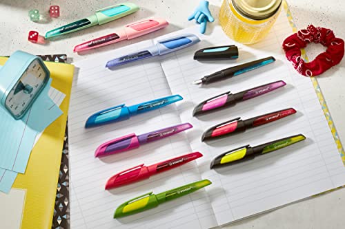 stabilo-cartouche-lot-de-144-recharges-standard-pour-stylo-plume-encre-effa-able image 8