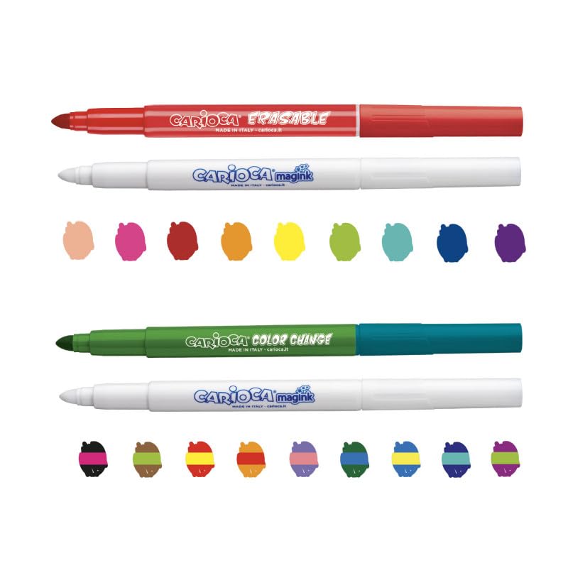 carioca-magic-markers-stereo-magic-20-bo-te-de-20-marqueurs-effa-ables-encre-cha image 6