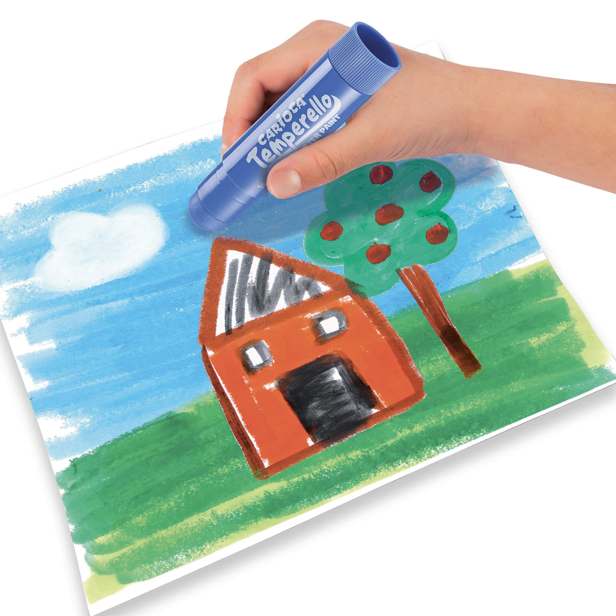 carioca-temperello-b-tons-de-peinture-gouache-solide-enfant-couleurs-assorties-3 image 3